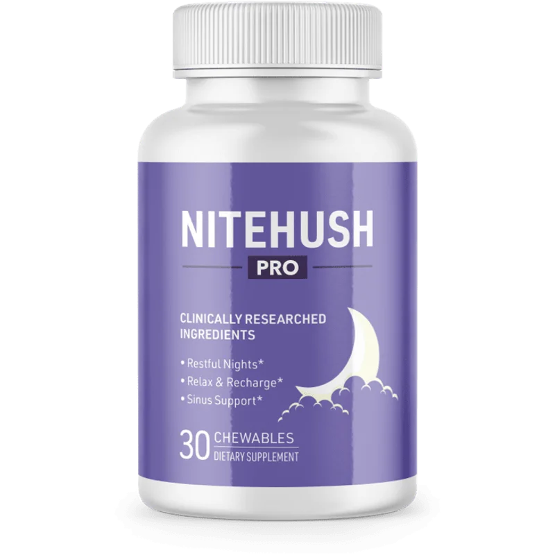 NiteHush Pro Natural Sleep Formula — 1 Bottle / 30 Day Supply
